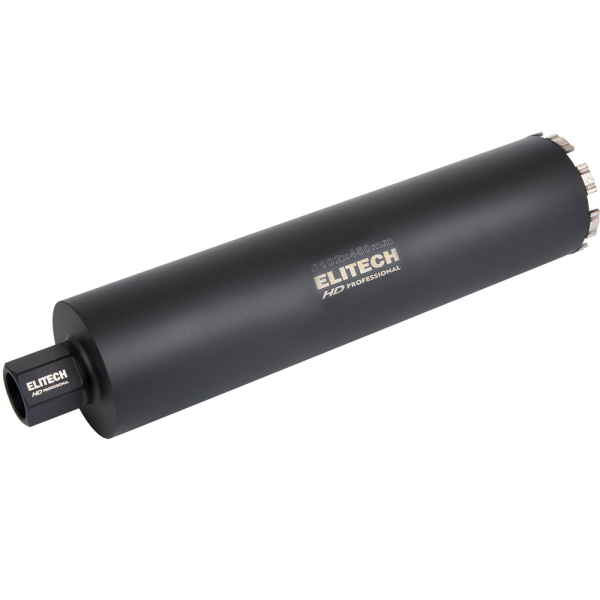Коронка алмазная ELITECH 102*450 1/4" с охлаждением   1110.011900