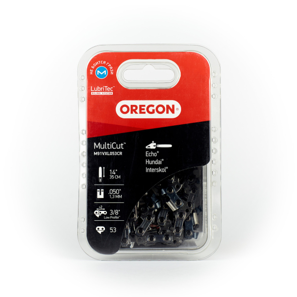 Цепь Oregon Multicut SEMI CHISEL 14"  3/8 - 1,3 - 53     M91VXL053CR