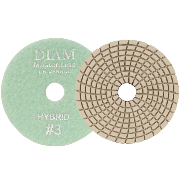 Диск алмазный гибкий DIAM Master Line Hybrid 100*3 мм  #3 шлифовальный