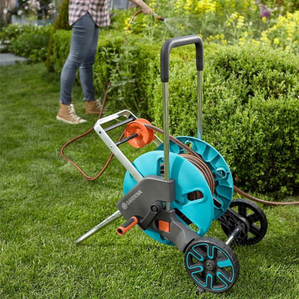 Тележка  Gardena AquaRoll M Easy с комплектом для полива   18517-28.000.00