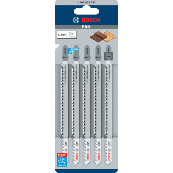 Пилочки BOSCH  T 344  DF     2.608.634.243