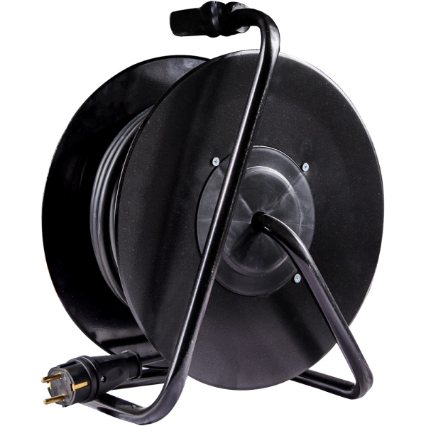 2 Удлинитель силовой КГ на металлической катушке IP 44 с заземлением USE303-045-048