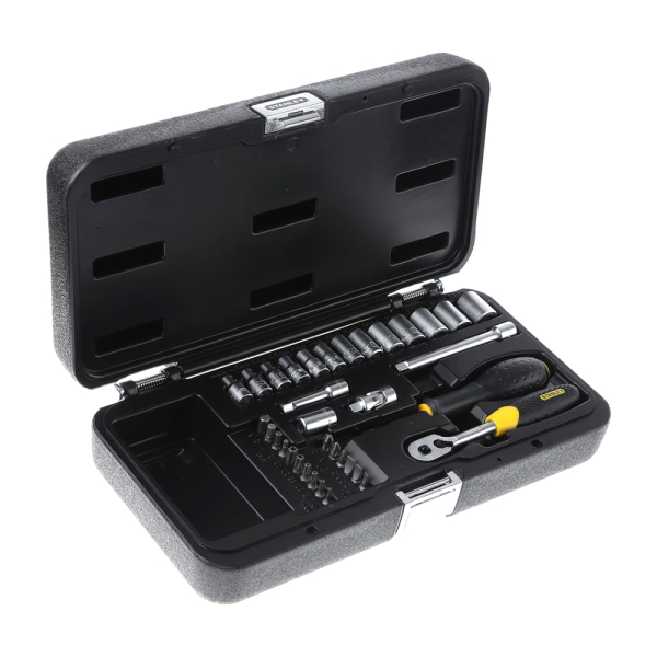 Набор торцевых головок 1/4" STANLEY EXPERT 35шт.     1-94-672