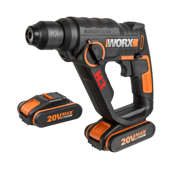 Перфоратор WORX WX 390.1 аккумуляторный