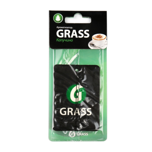 Ароматизатор картонный GRASS Капучино    ST-0406