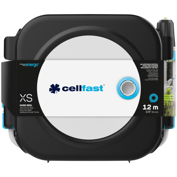 Катушка для шланга CELLFAST ERGOLINE XS 3/8" 12 м