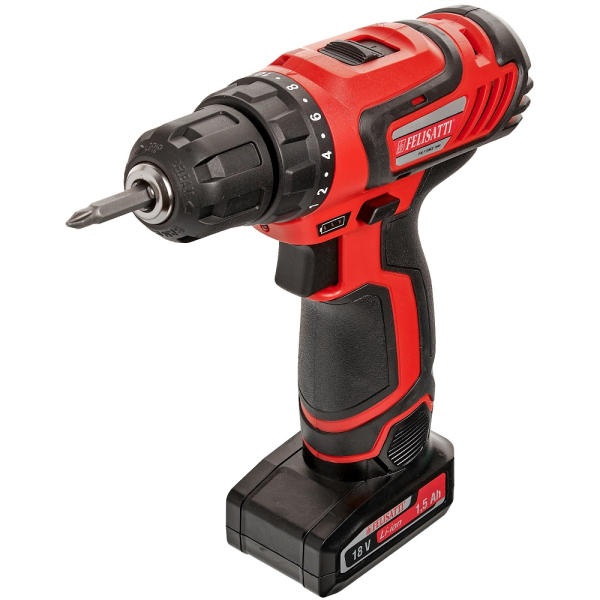Дрель аккумуляторная FELISATTI ДА-18 ЭР   597.5.0.10