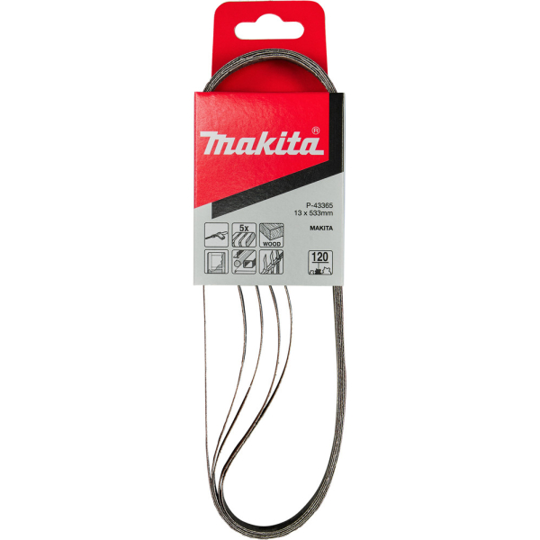 Лента шлифовальная Makita 13*533 P-120  P-43365