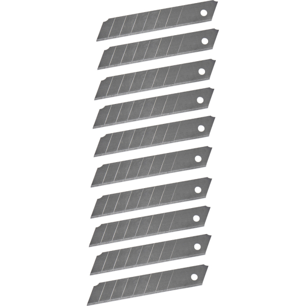 Лезвия для ножей ELITECH 18мм.10шт.   420101