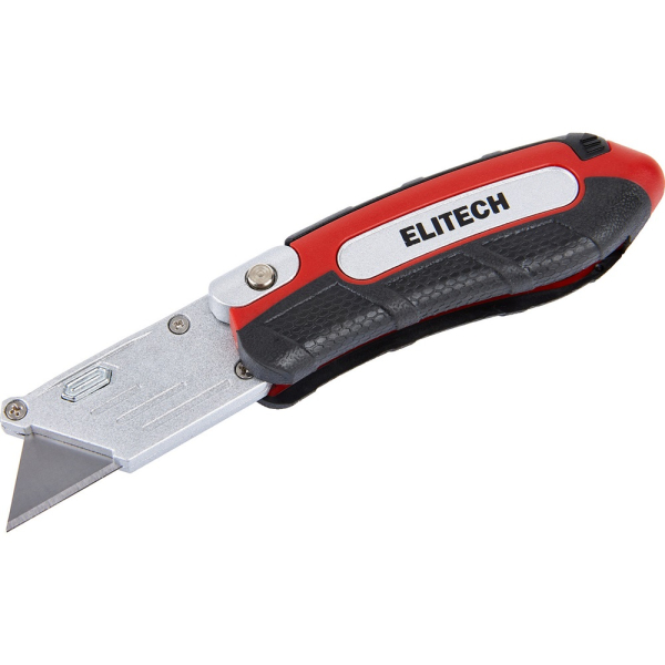 Нож строительный ELITECH складной   410501