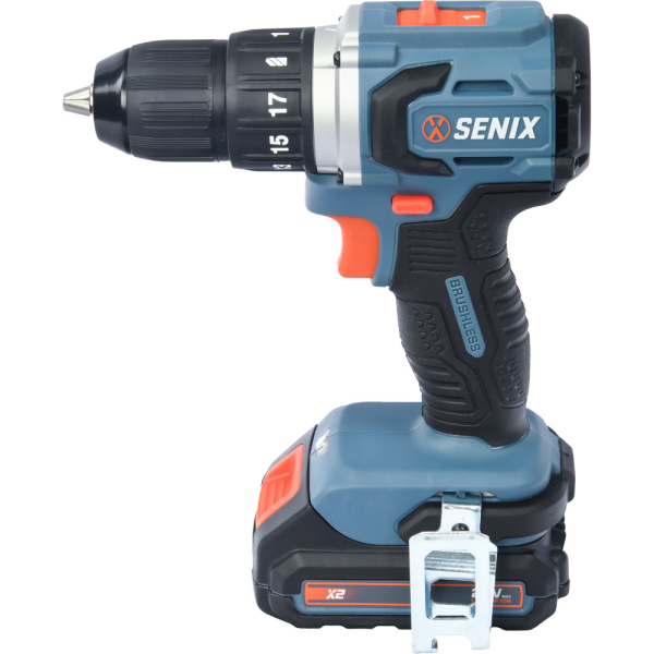 Дрель аккумуляторная SENIX PDDX2-M2-EU KIT,  2акб, зу, кейс