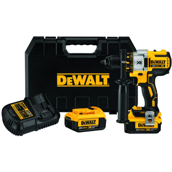 Дрель аккумуляторная DEWALT  DCD 990 M2  18v 4.0Ah Li-Ion