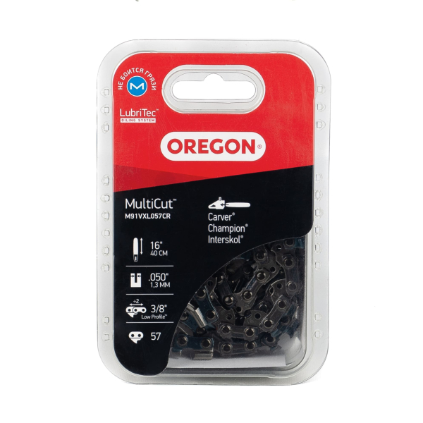 Цепь Oregon Multicut SEMI CHISEL 16"  3/8 - 1,3 - 57     M91VXL057CR