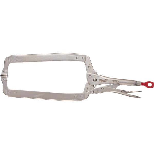 Зажим-струбцина Milwaukee GEN II TORQUE LOCK 18" тип С с шарнирными плоскими губками 480мм