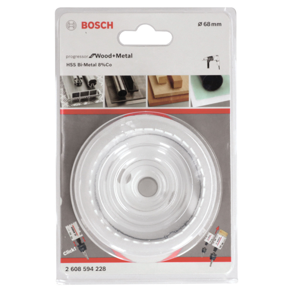 Коронка  BOSCH BiM Progressor 68 мм     2.608.594.228