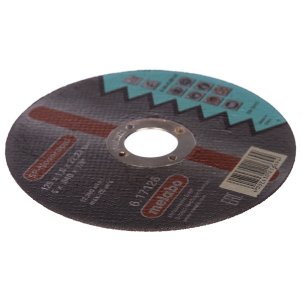 Диск абразивный Metabo SP-Novorapid 125*22,2*1.0 мм нержавейка 17126