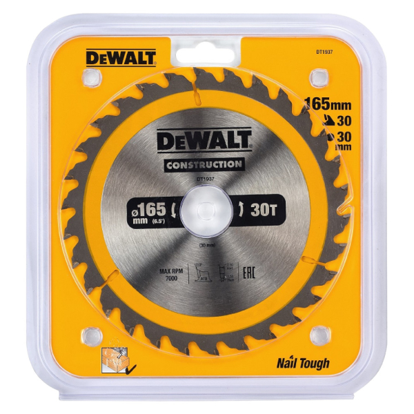 Диск п/п DEWALT DT 1937   165*30*30