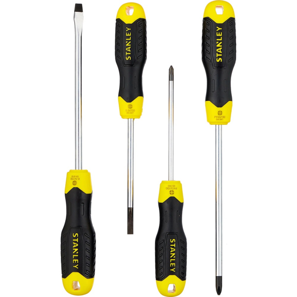 Набор отверток STANLEY CUSHIONGRIP 4шт.    0-65-013