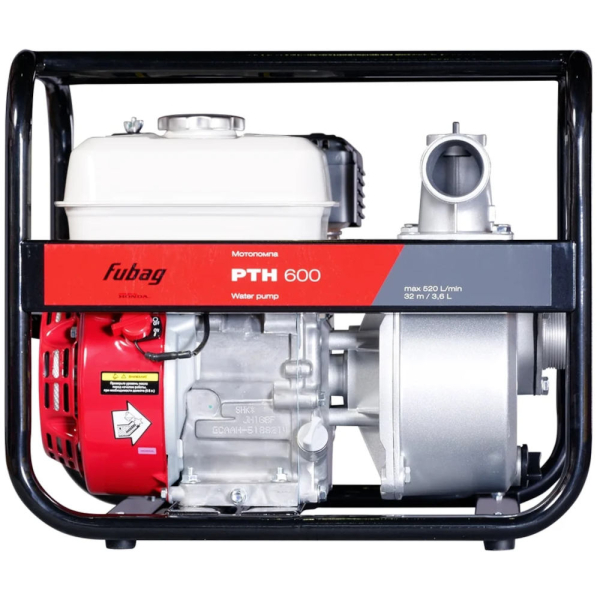 Мотопомпа Fubag PTH 600 для чистой воды