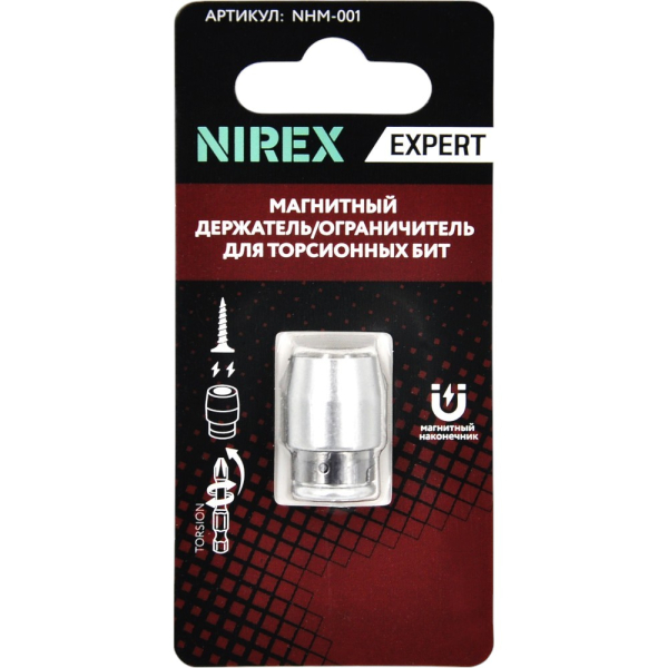Держатель магнитный NIREX Expert для торсионных бит NHM-001