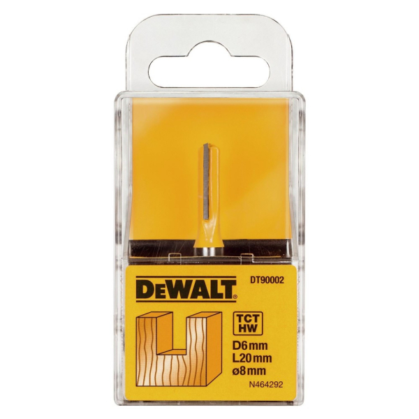 Фреза пазовая DEWALT 6*55 мм   DT90002