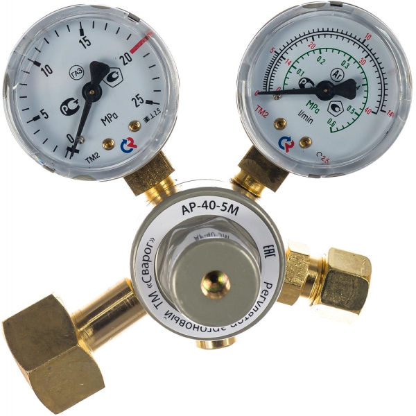 Регулятор аргоновый Сварог АР-40-5М (ArR-137A-FG)
