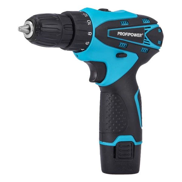 Дрель-шуруповерт аккумуляторная PROFIPOWER MK-12BT с набором