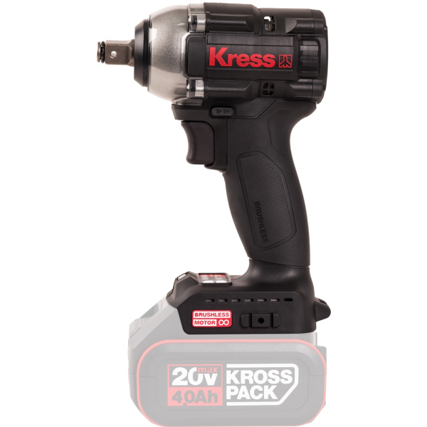 Гайковерт аккумуляторный KRESS KU272.9 20V без акк и з/у