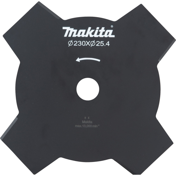 Нож Makita для травы d230х25,4 мм 195150-5