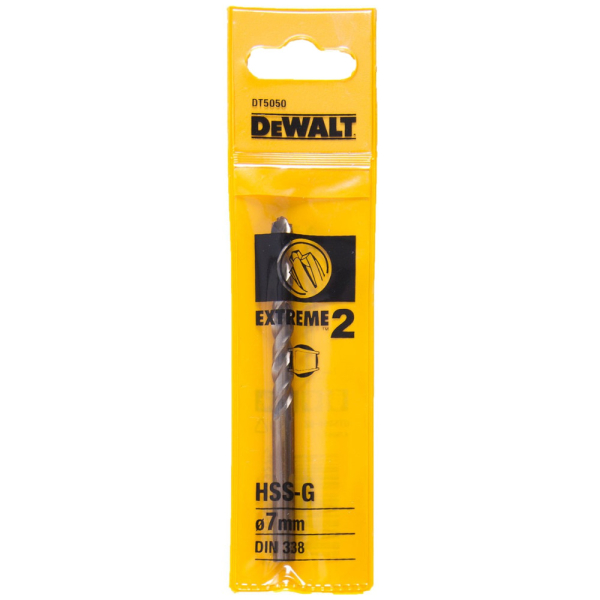 Сверло DEWALT по металлу  7,0*109   DT 5050    (1шт в упак)
