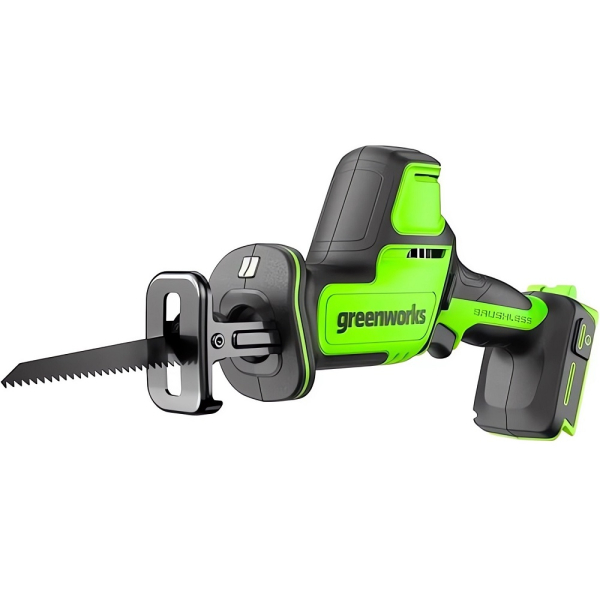 Пила сабельная аккумуляторная GREENWORKS 24 V без акк и з/у   1200507