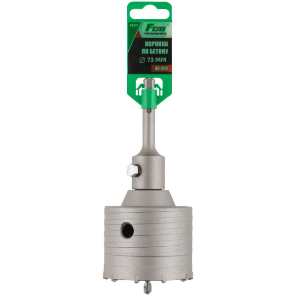 Коронка Cutop SDS Plus,FDW 73 мм по бетону   43-352