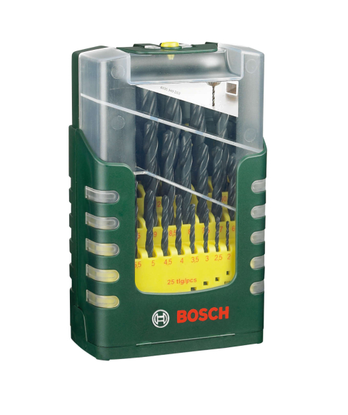 Набор сверл BOSCH HSS-TIN по металлу из 19 штук   2.607.017.152