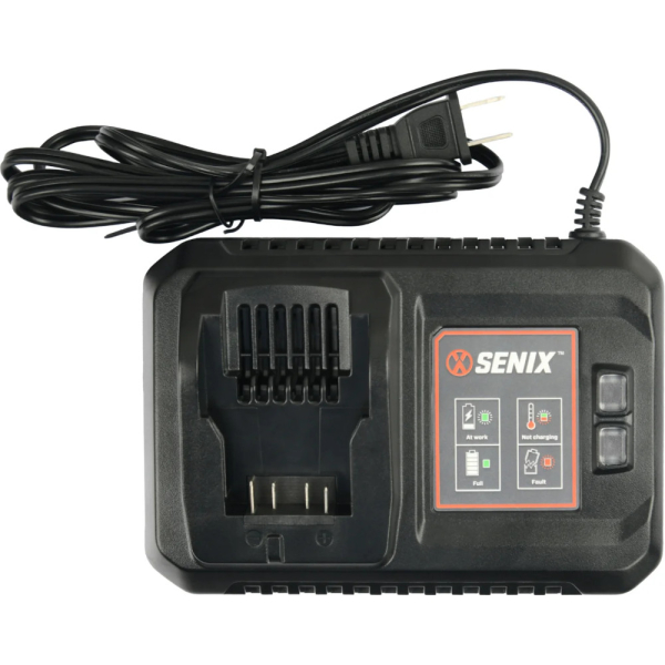 Зарядное устройство быстрое SENIX CHQX2-M-EU, X2 20V, 6A