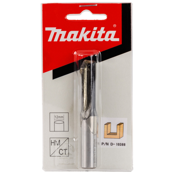 Фреза Makita пазовая с 2 кромками 10*35*12*38*2Т D-10388