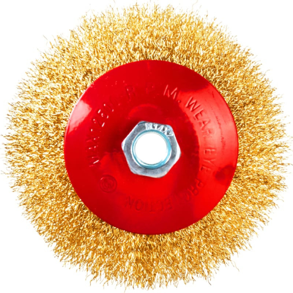 Щетка ELITECH тарельчатая крученая для УШМ 125мм   1820.075300