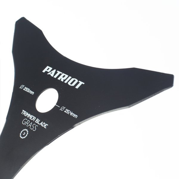 Нож Patriot 3-x зубчатый d=255/25.4mm  TBM-3