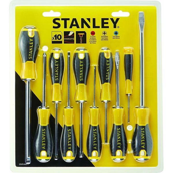Набор отверток STANLEY ESSENTIAL 10 шт.   STHT0-60211