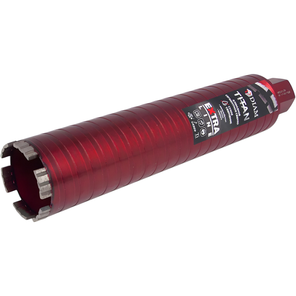 Коронка алмазная DIAM 72*300 (1 1/4") UNC Extra Line Titan   313024