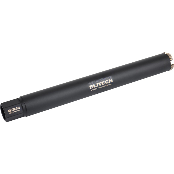 Коронка алмазная ELITECH 52*450 1/4" с охлаждением   1110.011400