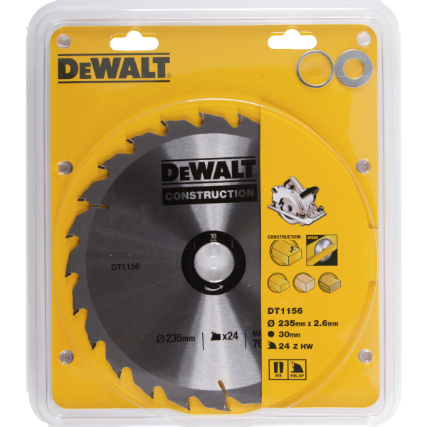 Диск п/п DEWALT DT 1156   235*30*24
