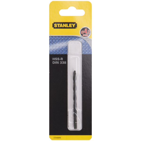 Сверло STANLEY по металлу HSS-R  4,2*75   STA50040