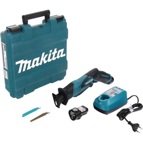 Пила сабельная аккумуляторная Makita JR 100 DWE  Li-ion