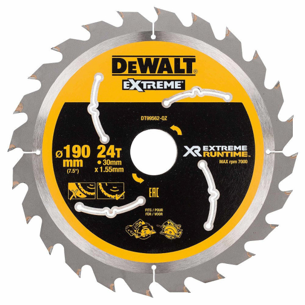 Диск п/п DEWALT DT 99562   190*30