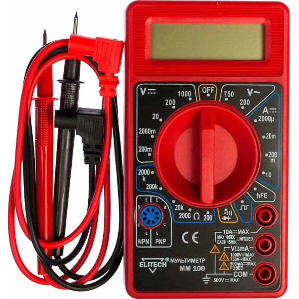 Мультиметр ELITECH ММ 100