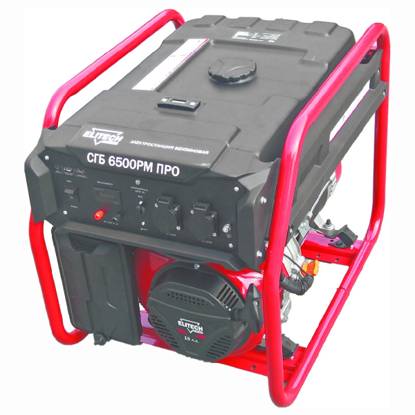 Электростанция ELITECH СГБ 6500 РМ ПРО