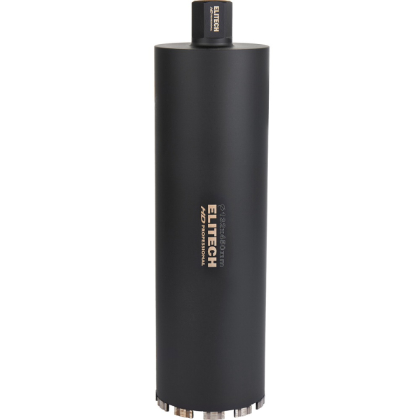 Коронка алмазная ELITECH 132*450 1/4" с охлаждением   1110.012200