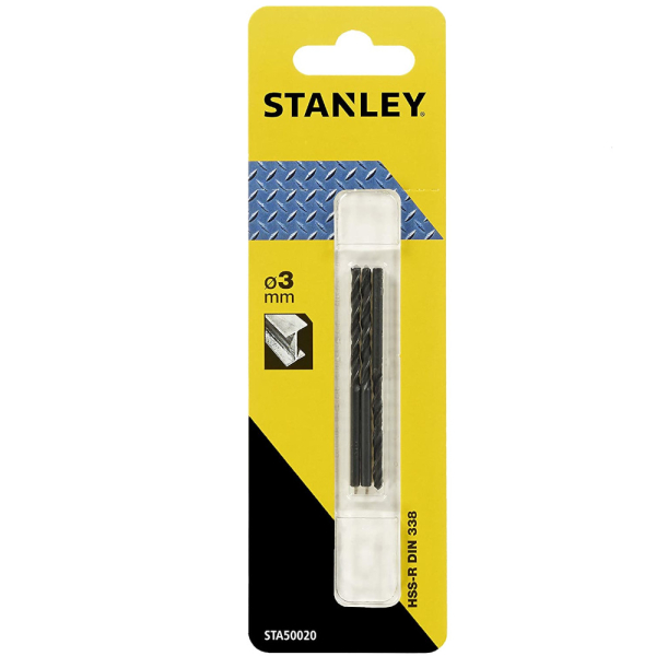Сверло STANLEY по металлу HSS-R  3*61   STA50020