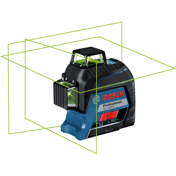 Лазерный уровень BOSCH GLL 3-80 G + кейс