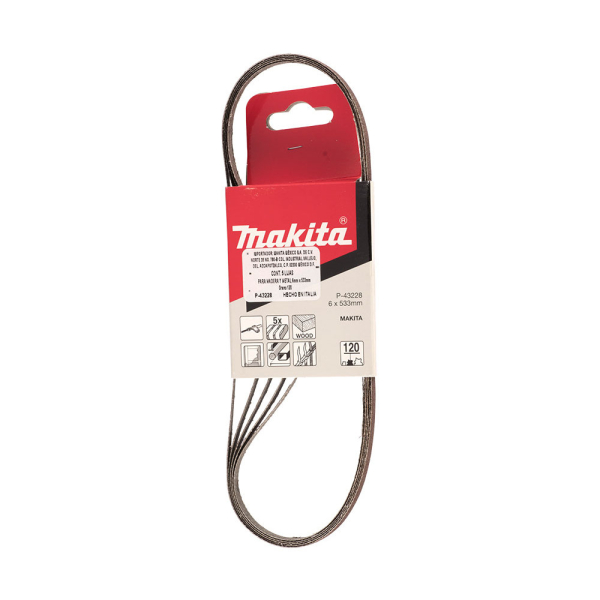 Лента шлифовальная Makita 6*533 P-120  P-43228
